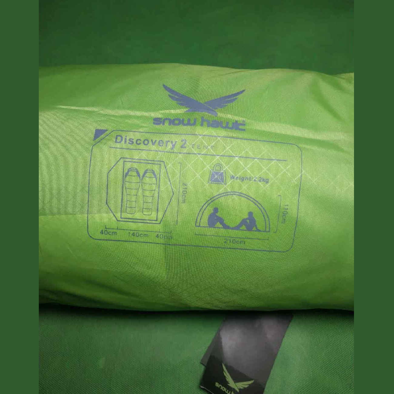 Snow Hawk Camping Tent for 3 Person Waterproof with Easy Setup