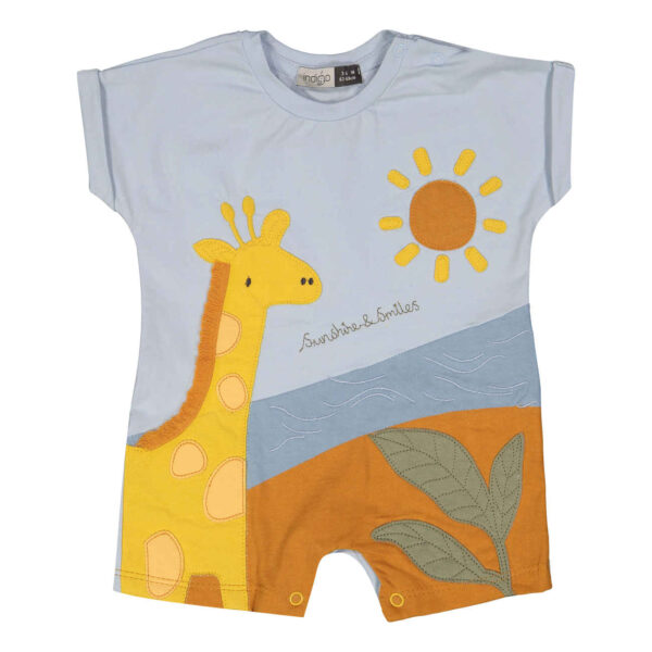 Stylish Baby Short Sleeve Jumpsuit Comfortable & Breathable