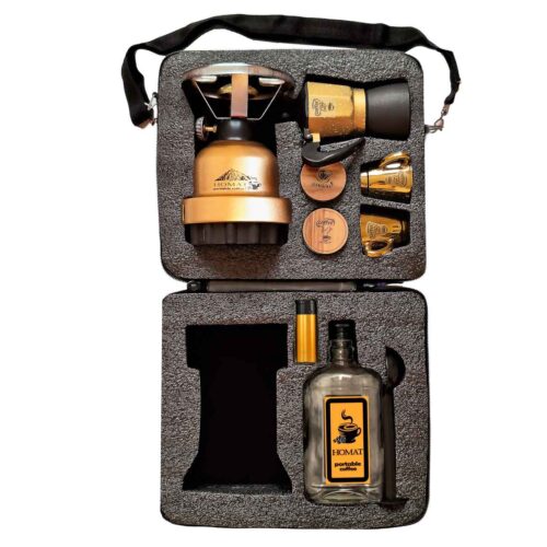 Travel Espresso Maker Set: Brew Coffee Anytime, Anywhere