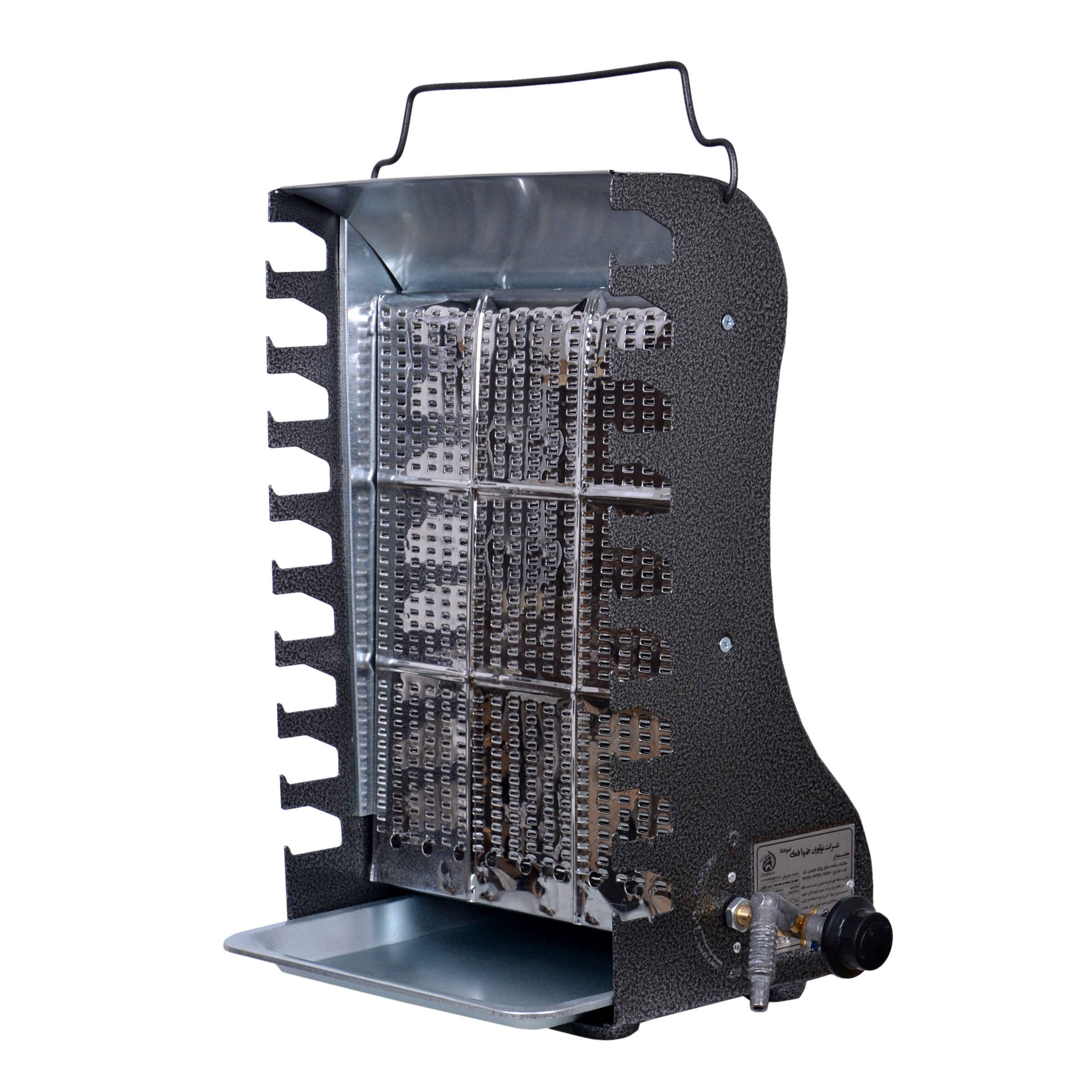 Vertical Kebab Gas Grill Machine Wall-Mounted Smokeless