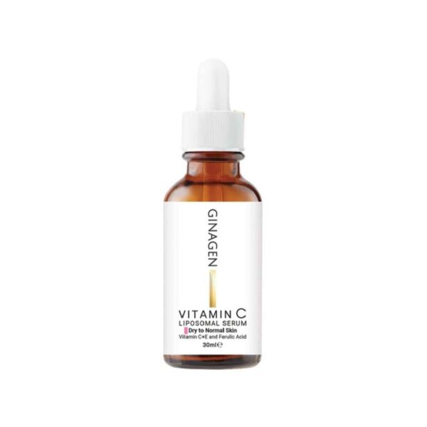 Vitamin C Anti Wrinkle Serum for Dry to Normal Skin by Ginagen 30 ml