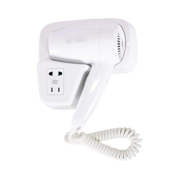 Wall-Mounted Hair Dryer Model G32 with Heat & Speed Setting
