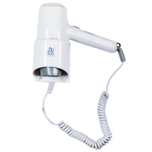 Wall-Mounted Hair Dryer for Home and Hotel Use