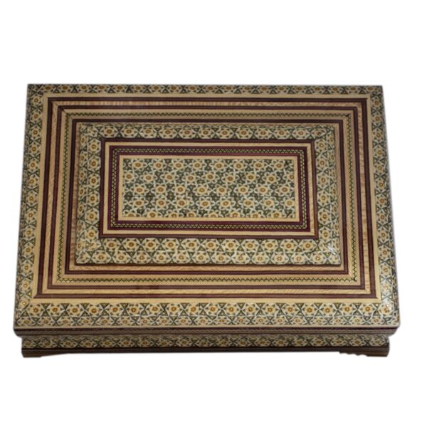 Wooden Quran Storage Box Khatamkari Handcrafted Elegant & Functional
