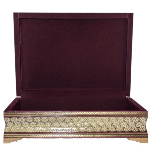 Wooden Quran Storage Box Khatamkari Handcrafted Elegant & Functional