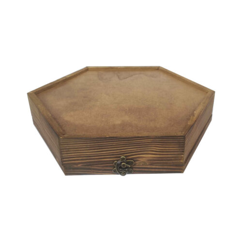 Kitchen-Ready Tea Box with Elegant Wood Design
