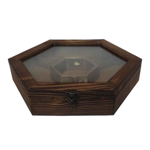 Wooden Tea Bag Box Elegant for Your Kitchen