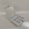 Wooden Tea Bag Organizer Box Multi-Functional