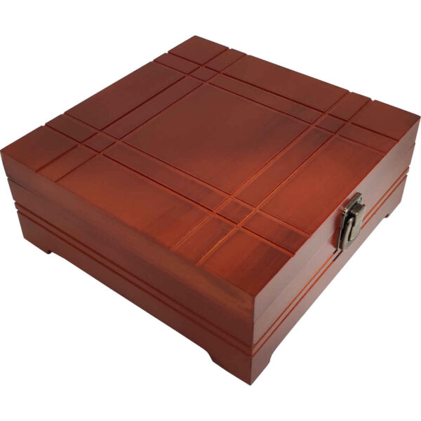 Functional Multi-Compartment Tea Box for Home Use