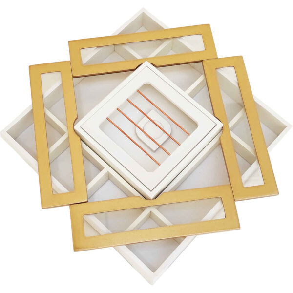 Stylish Tea Organizer with Warmer – Ideal Gift for Tea Lovers