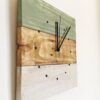 Wooden wall clock Handcrafted with a silent Continuous-Sweep Movement