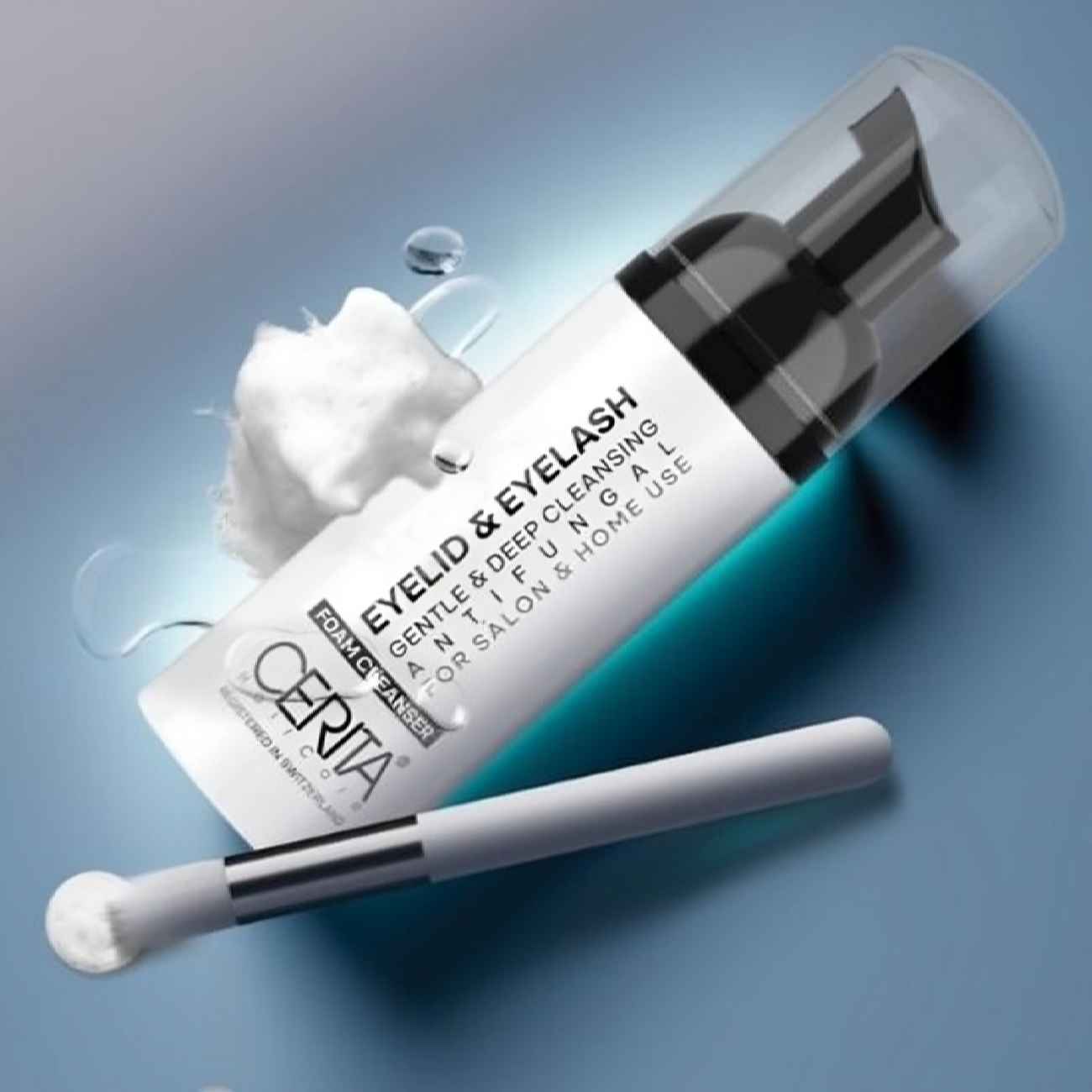 Cerita Eyebrow & Eyelid Foam Gentle Cleanser – Anti Fungal