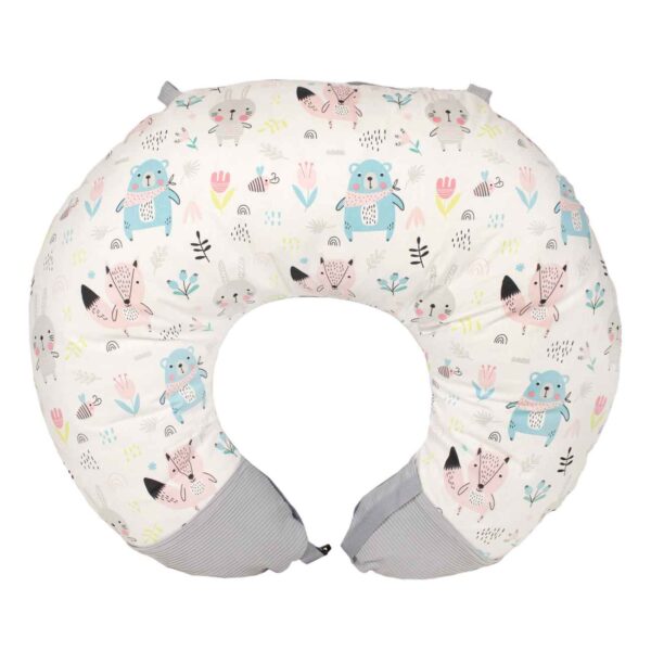 Nursing Baby Pillow with Cotton Pillowcase Model Forest