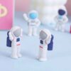 3-Piece Astronaut Eraser Set - Launch into Fun with Galactic Wonders