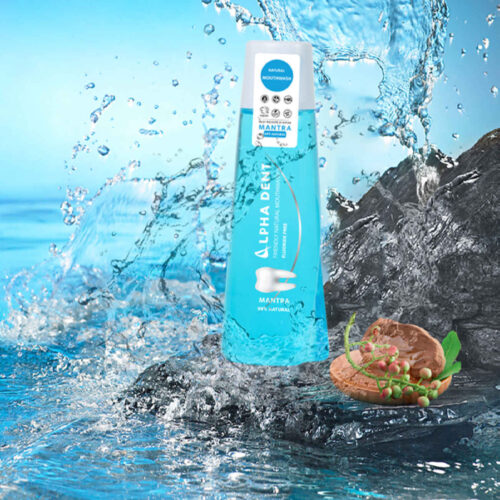 AlphaDent Natural Alcohol-Free & Fluoride-Free Mouthwash – Mantra (x2)