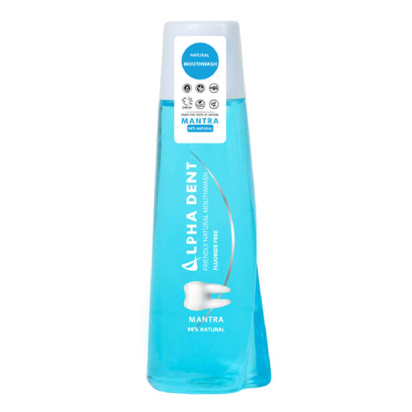 AlphaDent Natural Alcohol-Free & Fluoride-Free Mouthwash - Mantra (x2)