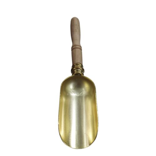 Nut Serving Spoon with Wooden Handle