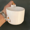 Artistic Handcrafted Ceramic Mug - Giraffe Design