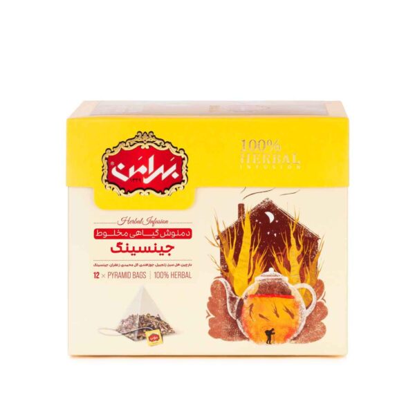 Bahraman Ginseng Herbal Infusion Tea Bags  ( 3 Packs )