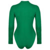 Long Sleeve Bodysuit With Thumbhole for Women