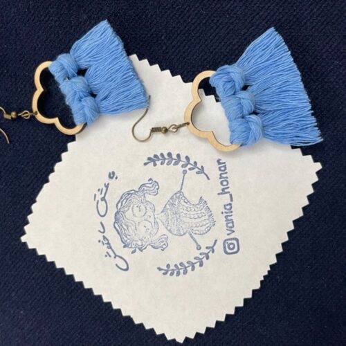 Boho Macrame Earring Chic & Lux whit Cloud Design