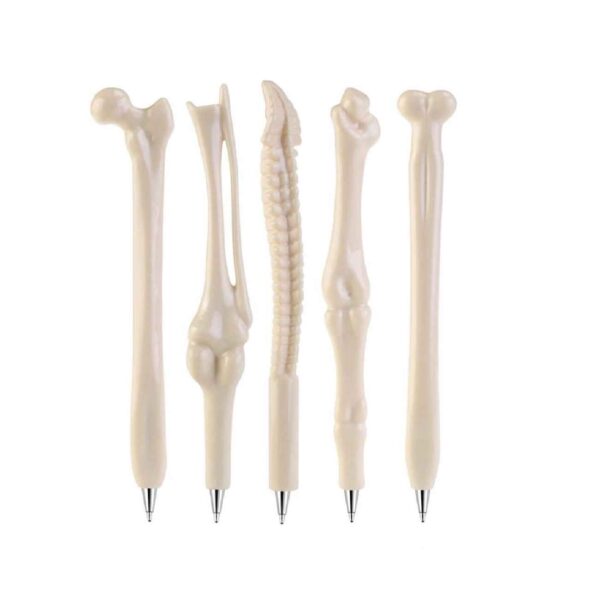 Bone-Shaped Pen Set - Pack of 5