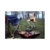 Campfire Grill for Outdoor Cooking with Footed Base