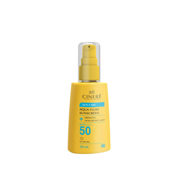 Cinere Prebiotic SPF 50 Sunscreen Fluid for Oily Skin