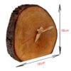Classic Wood Desk Clock – Perfect for Home or Office