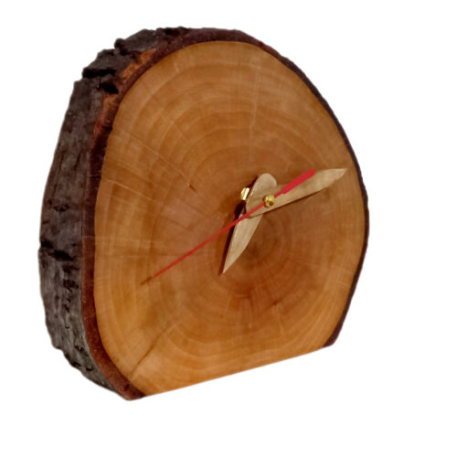 Classic Wood Desk Clock – Perfect for Home or Office