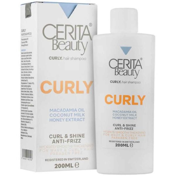 Curly Hair Shampoo by Cerita Perfect Care for Your Curls
