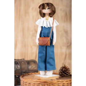 Customizable Tilda Doll with Stand – Perfect for Collectors & Decor
