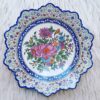 Decorative Copper Enamel Wall Plate – Persian Minakari Hand-Painted Art