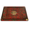 Desk Mouse Pad with Persian Rug Design in Red