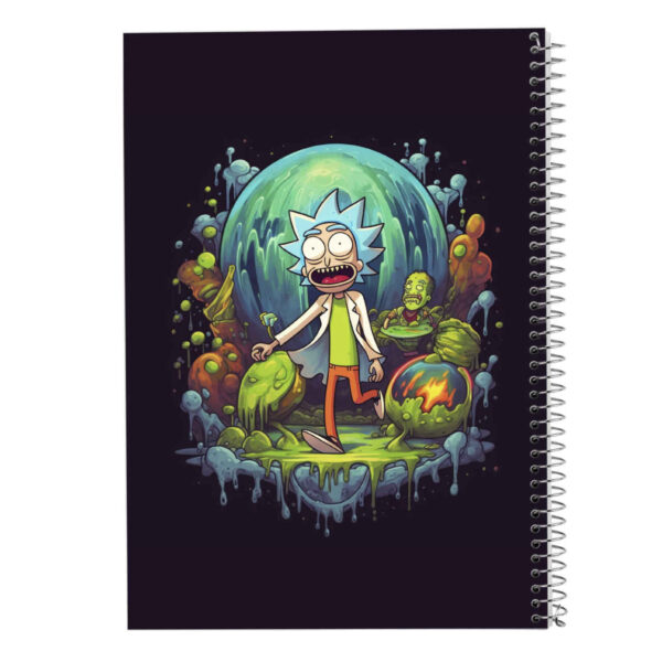 Dot Grid Journal 50-Page MeduPad Rick and Morty Design (x3)