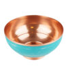 Elegance Artisan Persian Handcrafted Copper Bowl in Turquoise