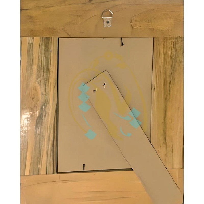 Elegance Persian Wooden Mirror Frame Khatamkari Design