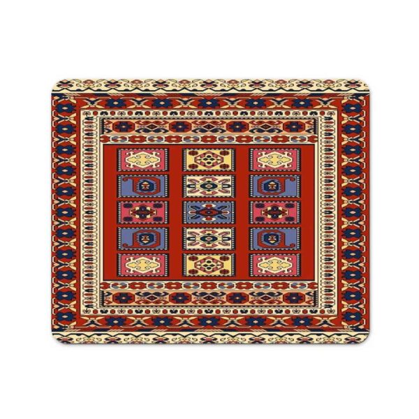 Desk Mouse Pad with Persian Rug Design