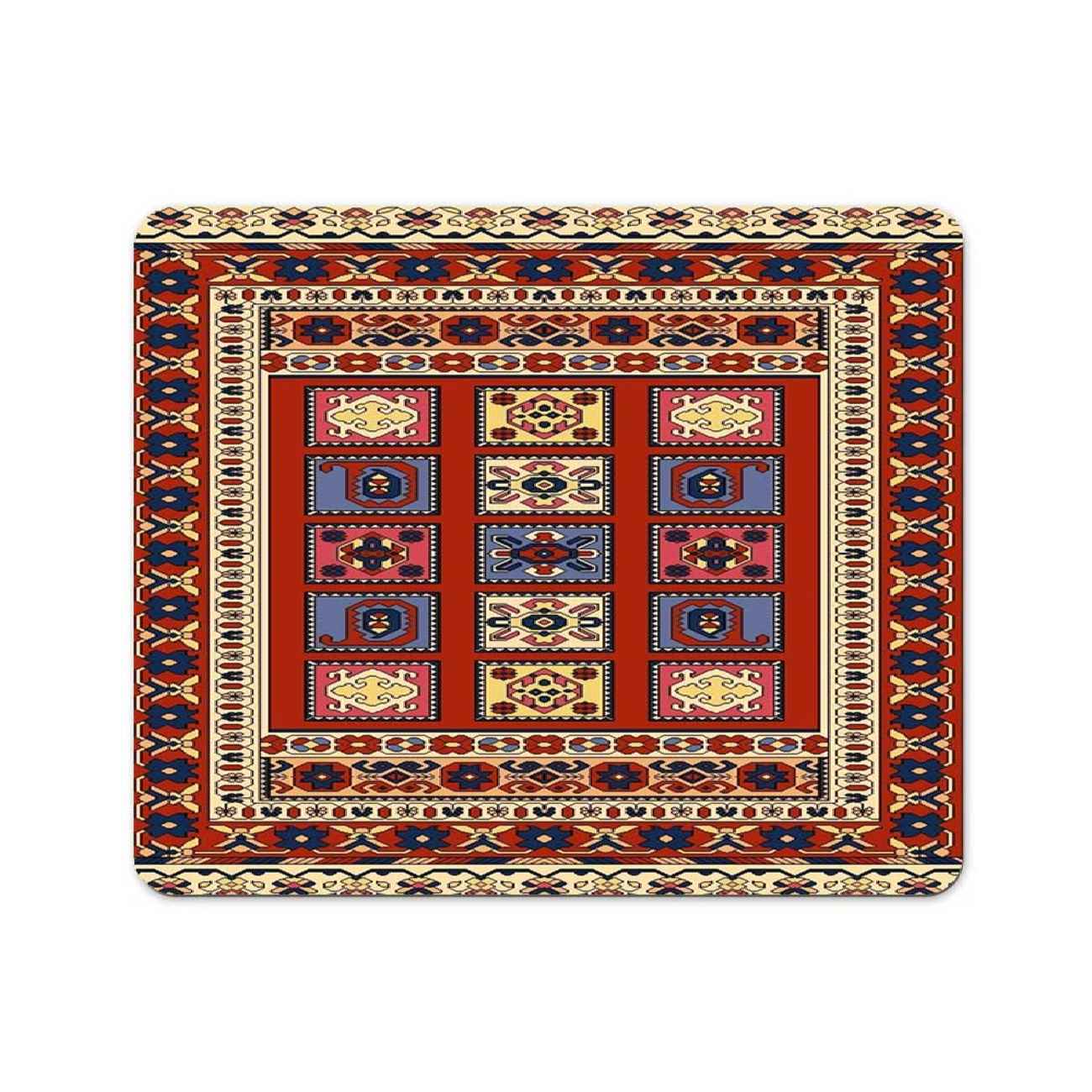 Desk Mouse Pad with Persian Rug Design