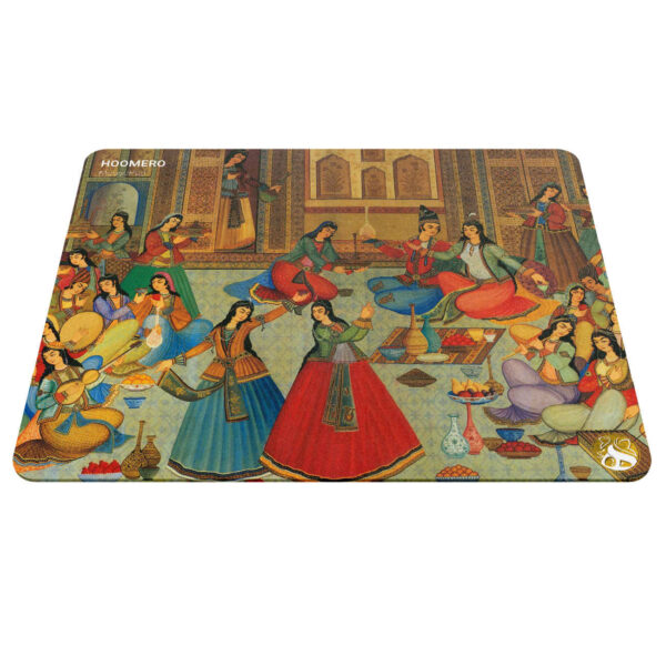 Elegant Desk Mouse Pad with Persian Celebration Design