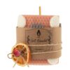 Elegant Handcrafted Natural Beeswax Candle