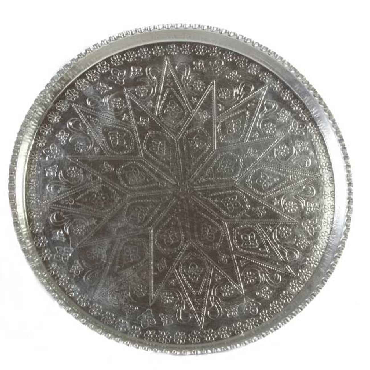 Elegant Persian Copper Serving Tray Chic & Lux