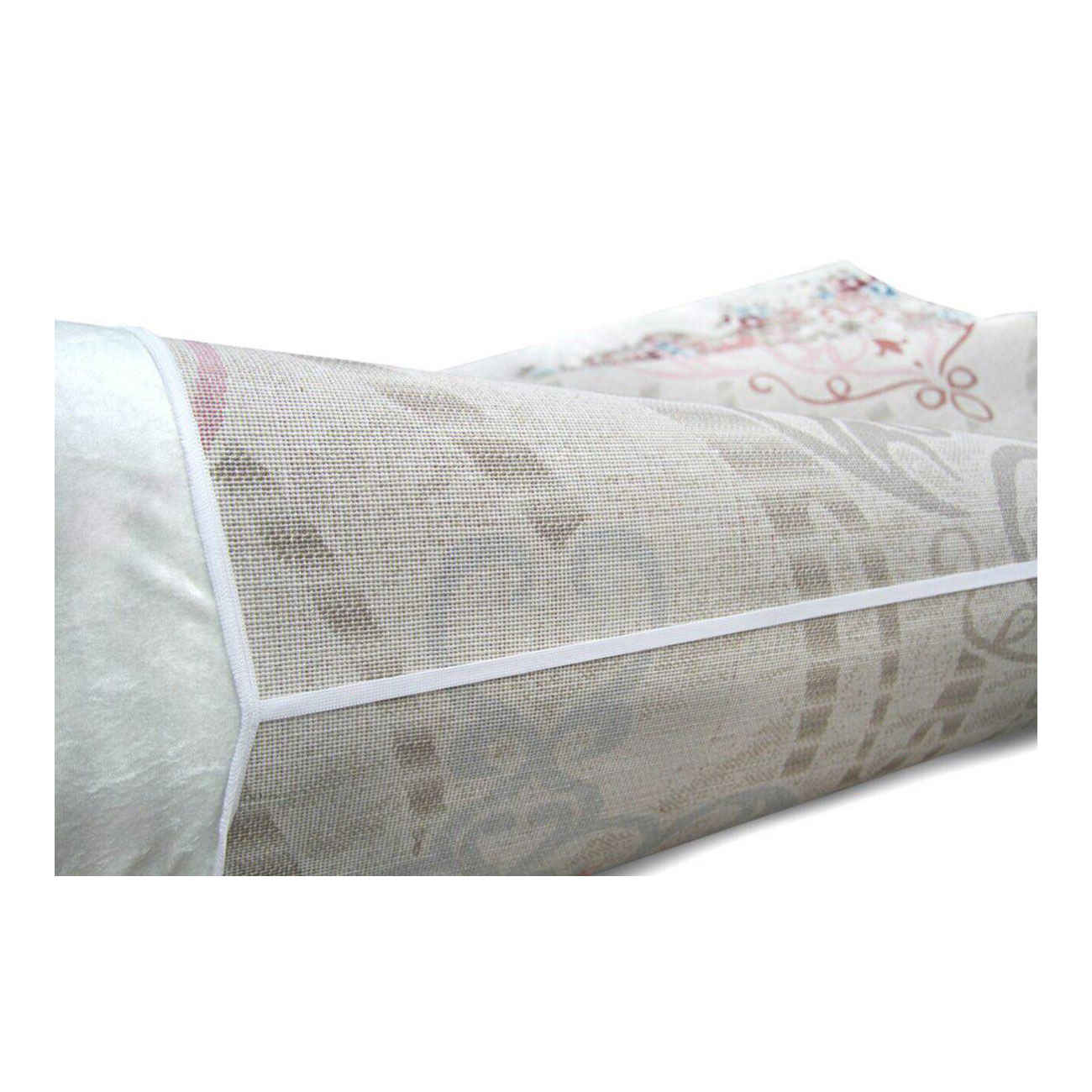 Elegant Persian Style Indoor Floor Mat Chic with Floral Design