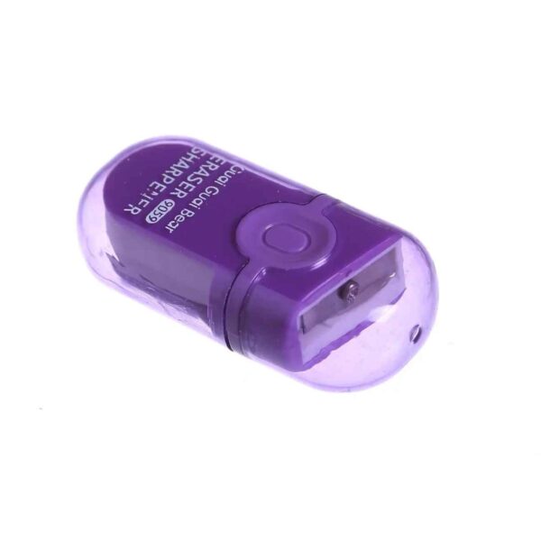 Eraser with Sharpener :The Ultimate Tool for Perfect Corrections (Pack of 3)