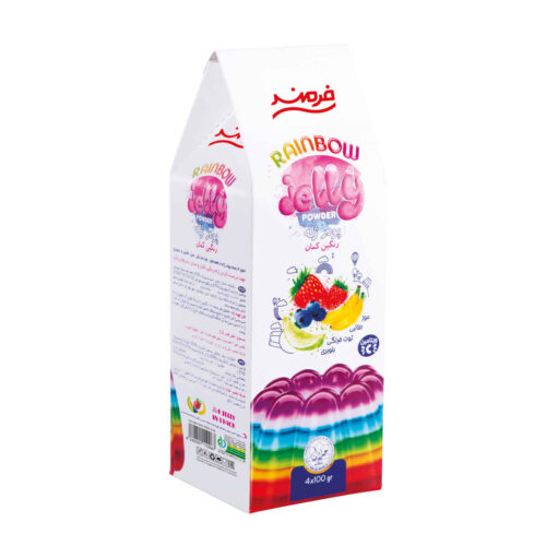 Rainbow Halal Jelly Powder – Farmand 400 gr (x2)