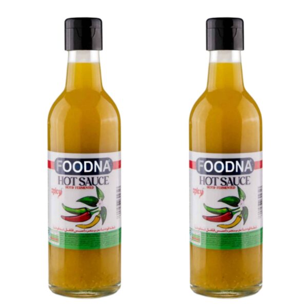 Foodna Yellow Hot Pepper Sauce Pack of 2 - 350 grams