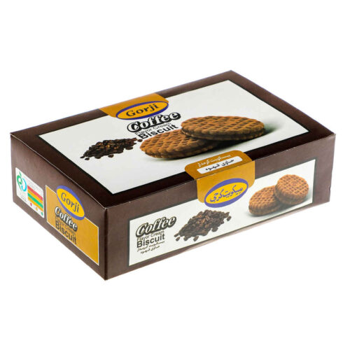 GORJI Cream-Filled Biscuits in Rich Flavor of Coffee, 370g (2x)