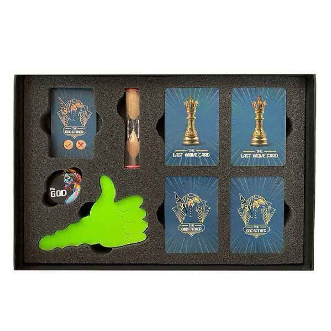 Godfather Wooden Strategy Game - Classic Brain Teaser for All Ages