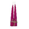 Handcrafted Natural Beeswax Candle Set of 2