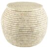 Handwoven Wicker Basket for Organizing with Lid